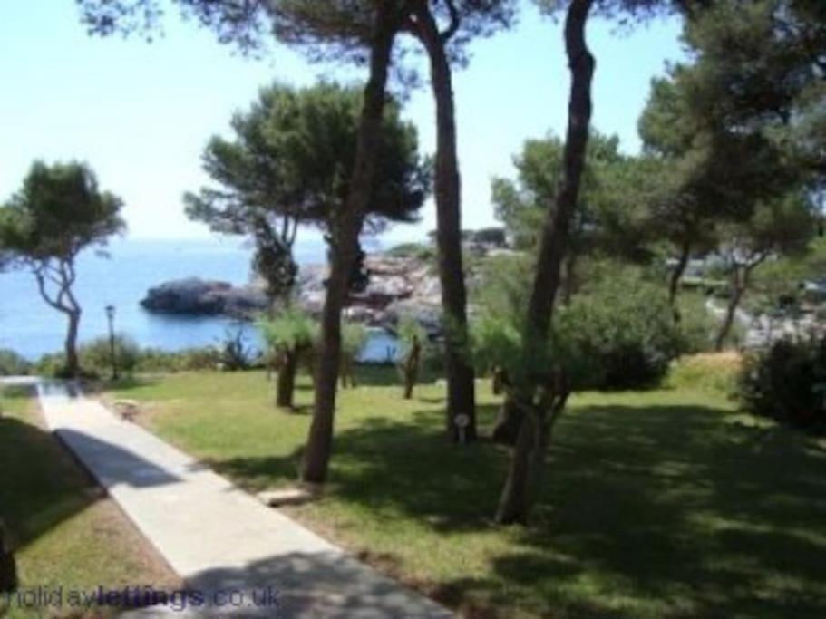 Waterfront Apartment 'Maria'. Pool. Wifi Santanyí Zewnętrze zdjęcie